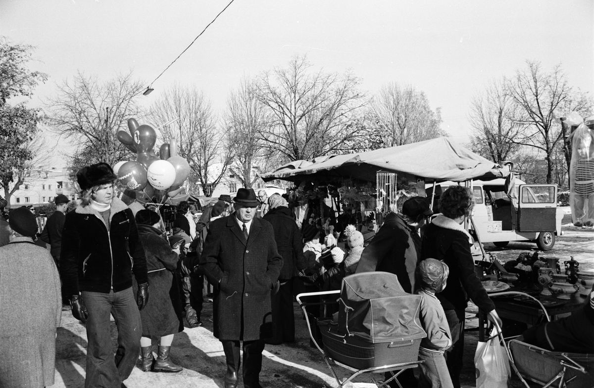 Höstmarknad, Tierp, 1973