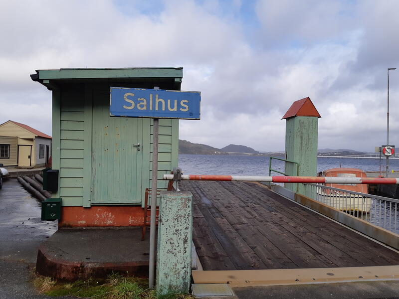 Salhus ferjekai, Bergen kommune. Foto: Siv Annie Henriksen (Foto/Photo)