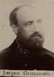 Pukkverksarbeider Jørgen J. Ormaasen (1839-1925) (Foto/Photo)