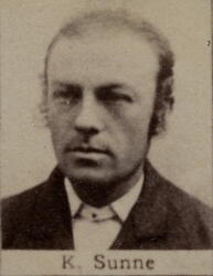 Ertsleiter Karl K. Sunne (1851-1908)