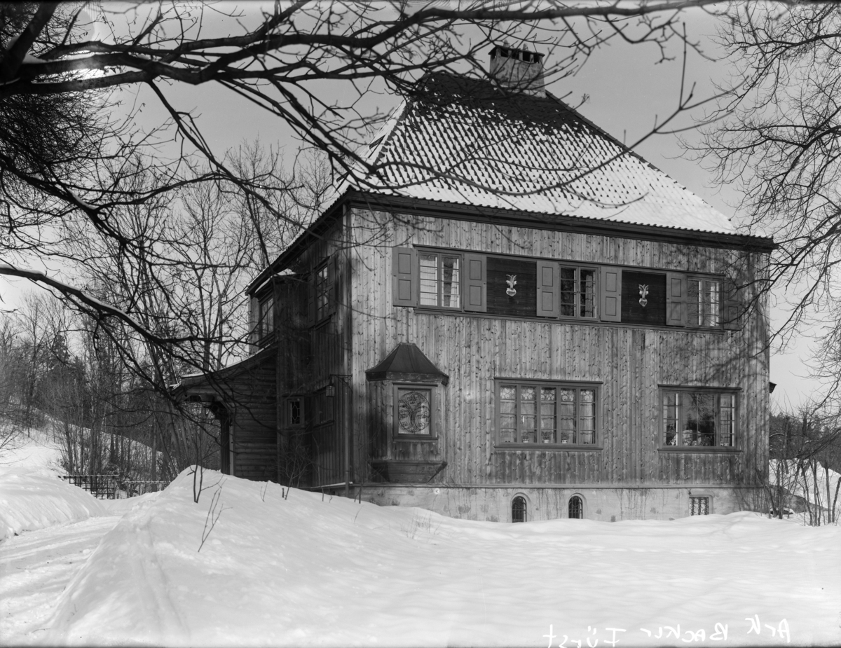 Villa av Hans Backer Fürst på usikkert sted i Oslo eller Osloområdet