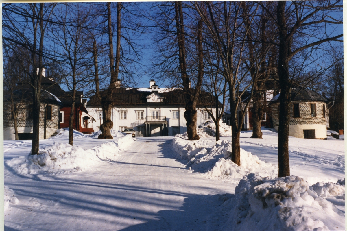 Västervåla sn, Fagersta kn, Ängelsberg.
Herrgårdsbyggnader.