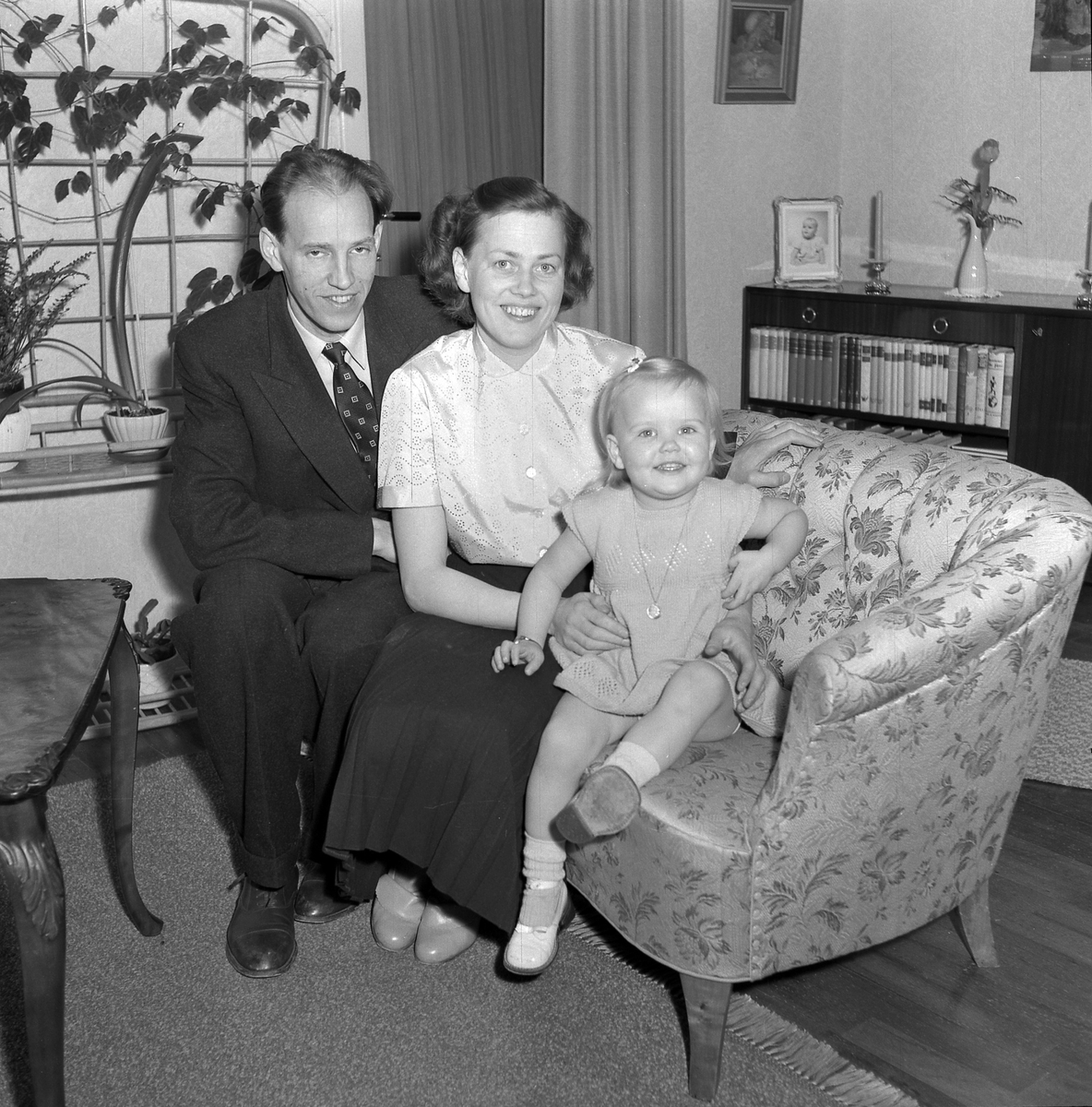 Familj, okänd. Febr 1953