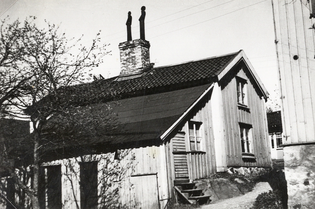 Kv. Lugnet 5a, Båtsmansbacken, Växjö. 1950-tal.