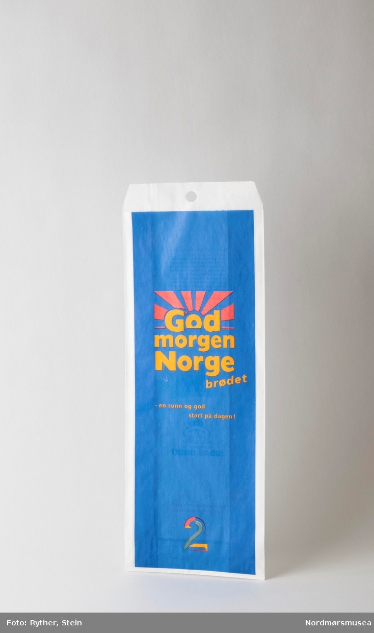 Papirpose for God morgen Norge - brødet.