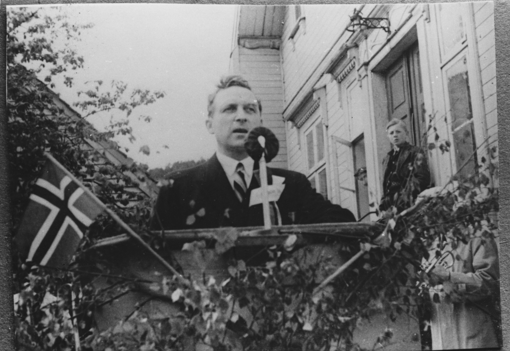 Karl Jensen taler, 17. mai 1945.
