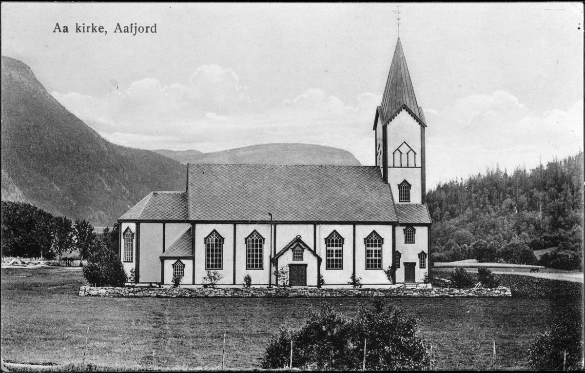 Postkort fra Aa kirke, Åfjord