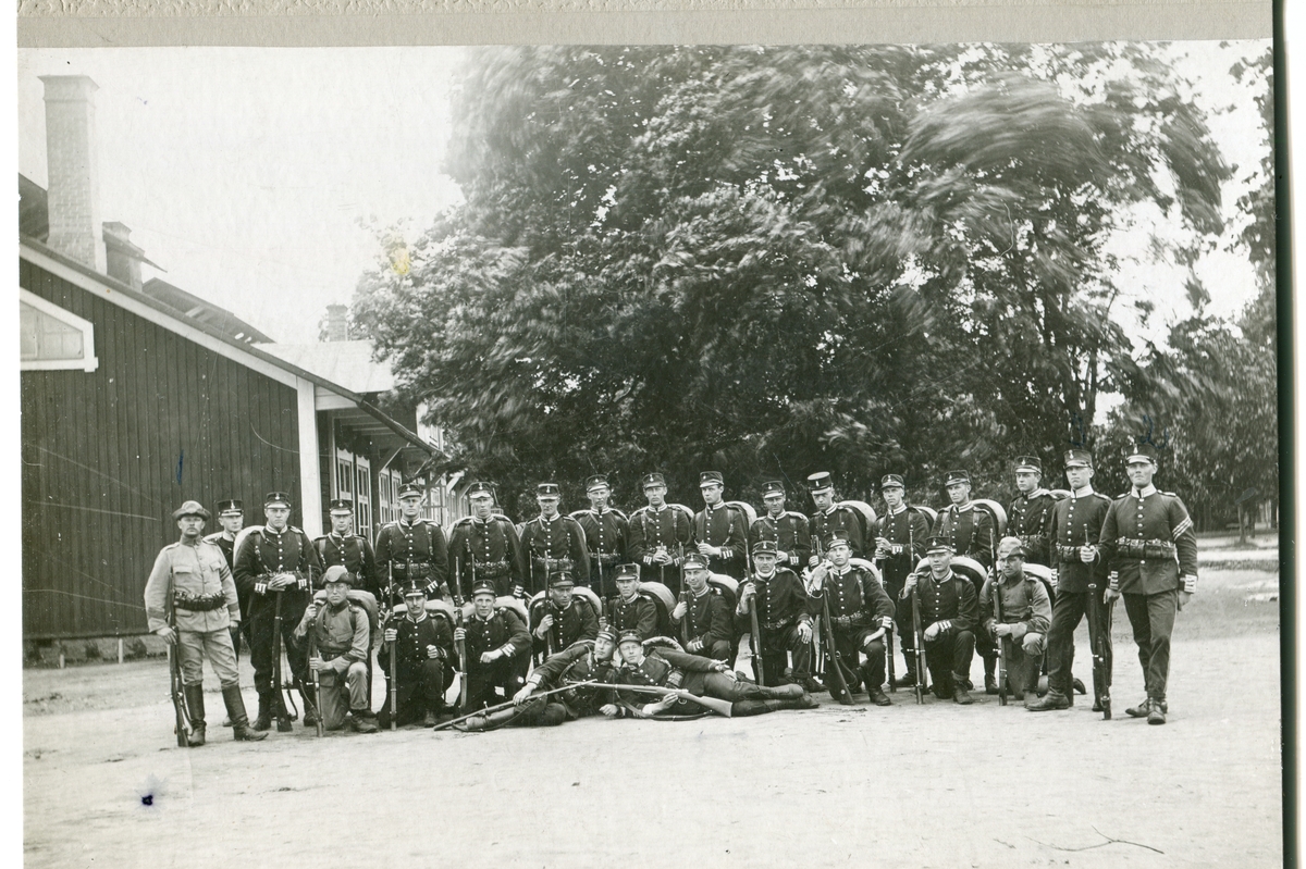Reservunderbefälsskolan 1912.