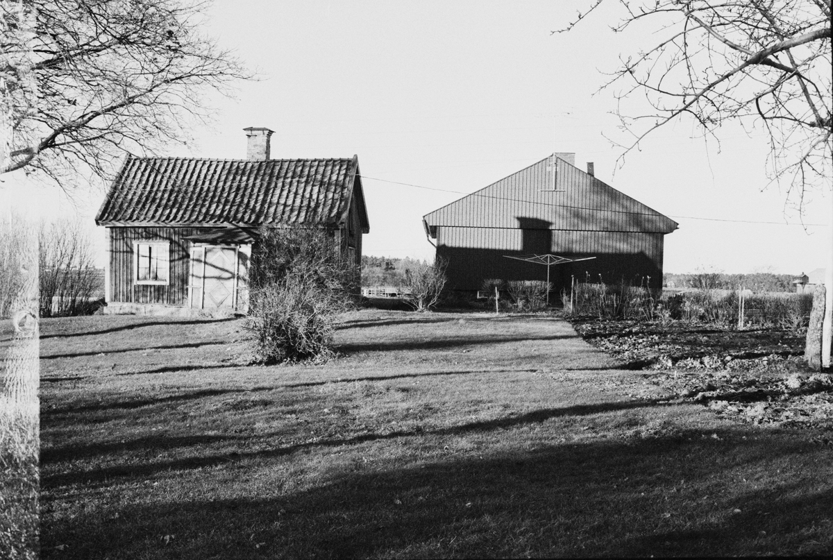 Bostadshus och brygghus, Jädra 1:1, 1:4, Vaksala socken, Uppland 1978