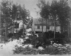 Bureisingsbruket Lundegard i Dalsbygda på Bjoa, ca. 1920. Ti