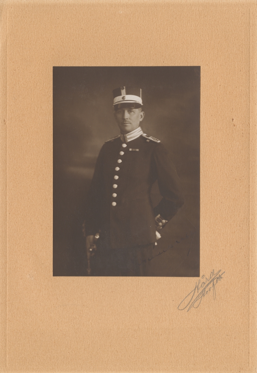 Porträtt av John Nauckhoff, överste och sekundchef för Göta livgarde I 2.