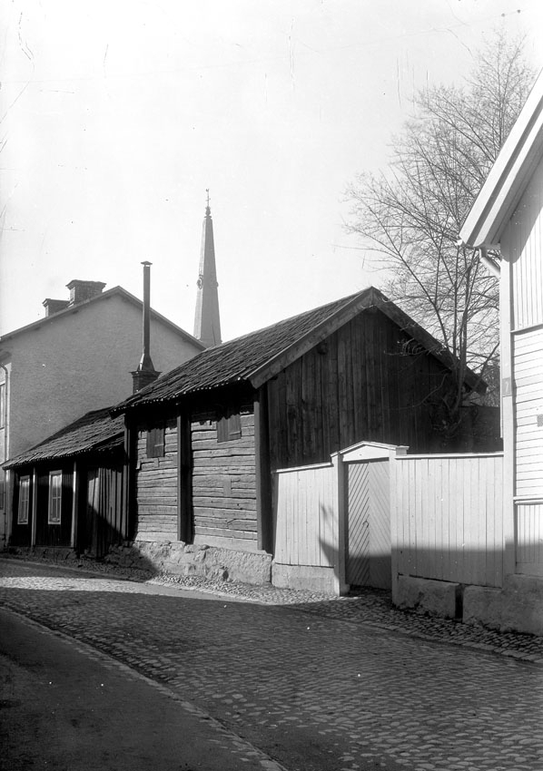 Exteriör från Skolgatan, Västerås.