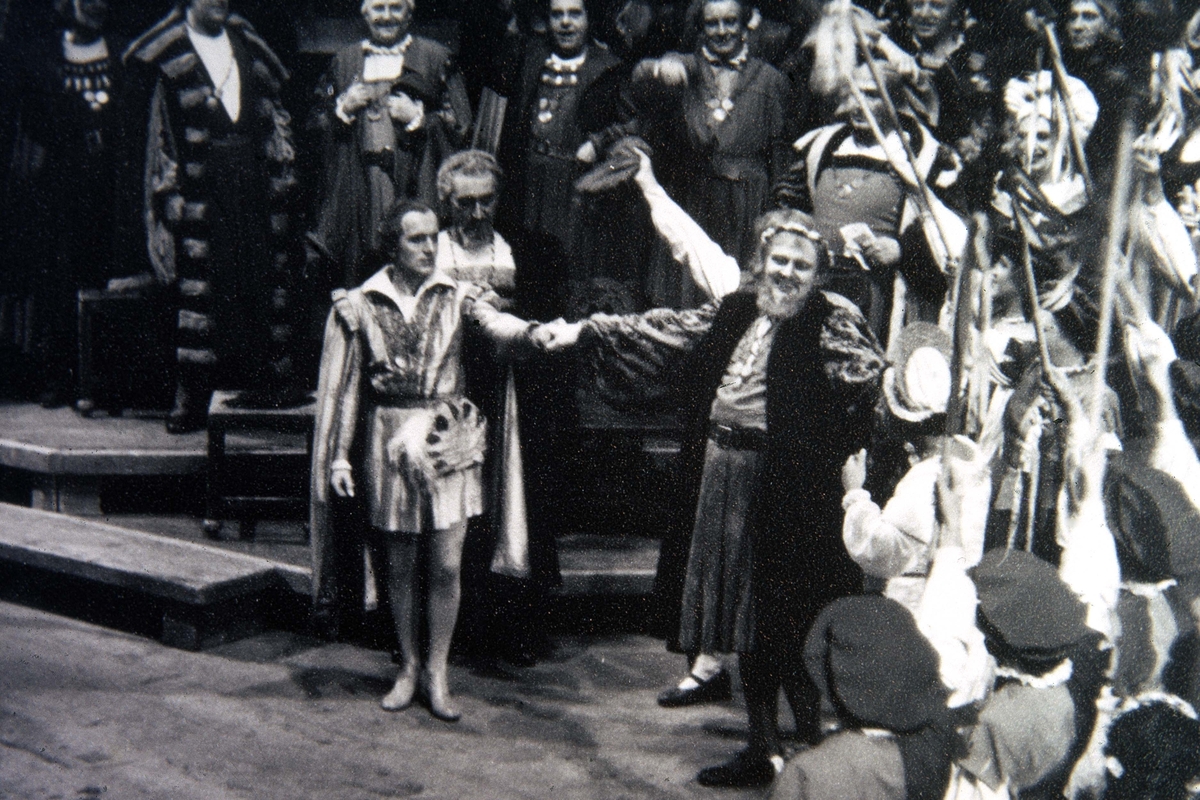 Set Svanholm, "Mästersångarna i Nürnberg", Wagner, Teater A.D. Wien
