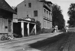 Bombet bygning, Fredrikstad 1945?