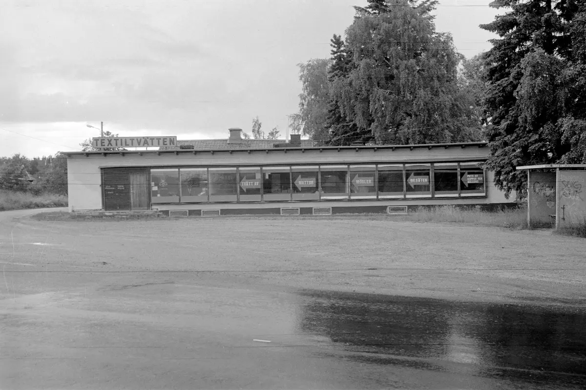 Textiltvätten i Tillberga - Västerås Stadsarkiv / DigitaltMuseum