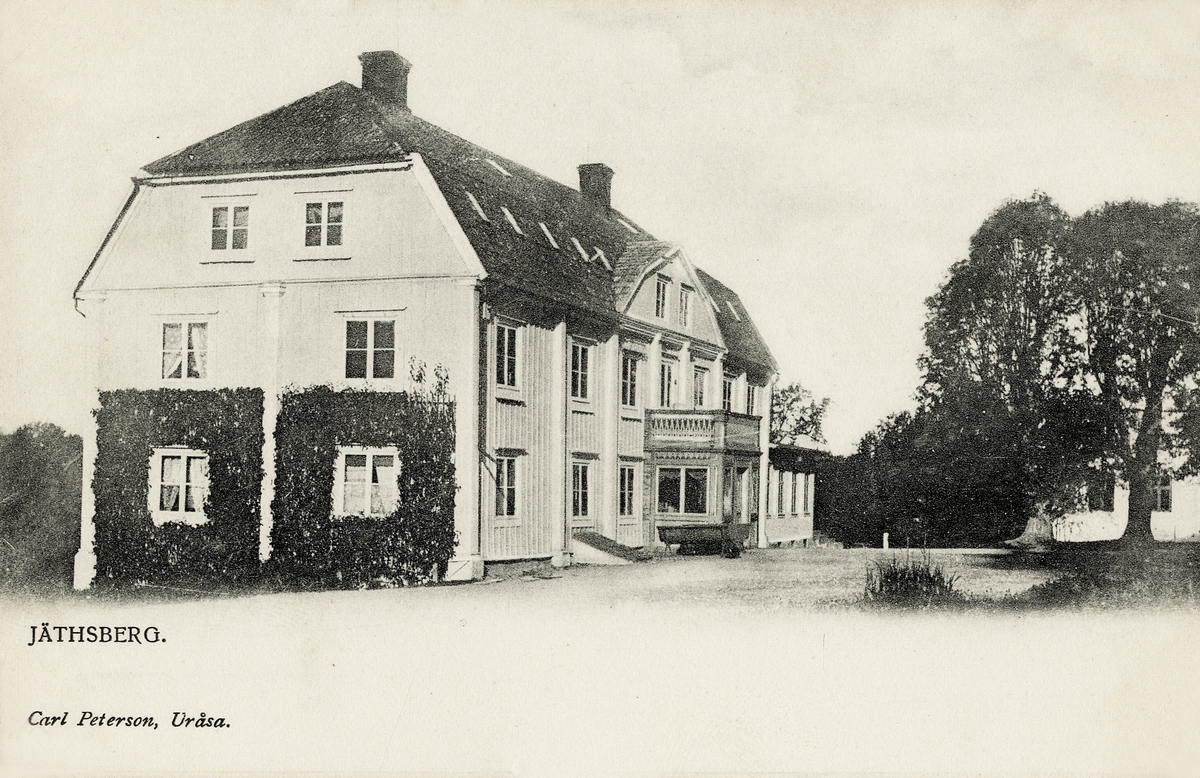 Jätsbergs herrgård, ca 1905.
