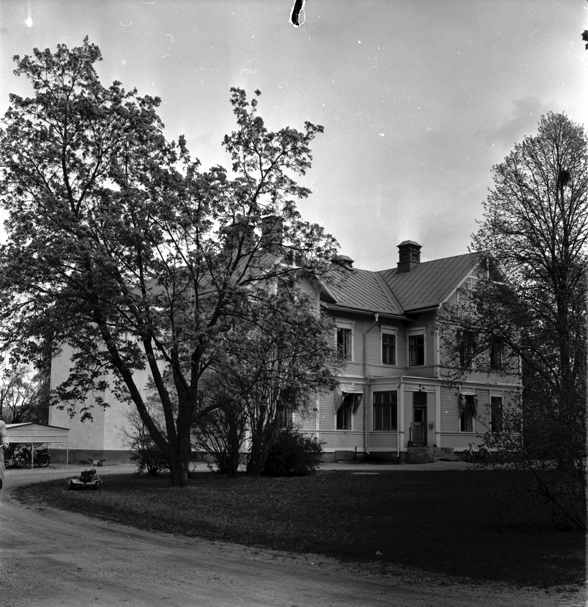 Bild tagen i Bollnäs, troligen juni 1957.