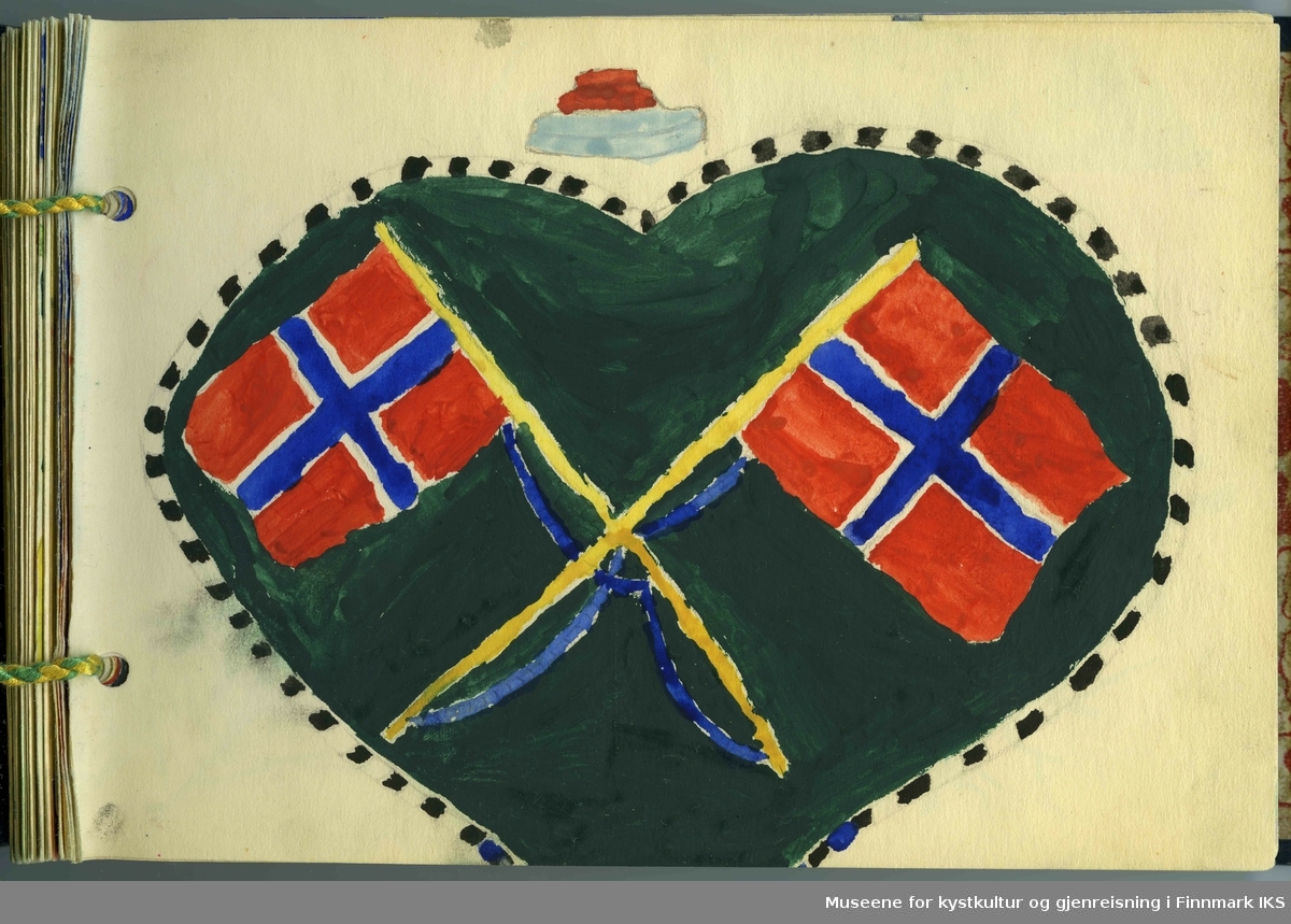 Barnene har hentet motivene mest fra natur, landskap og kysten. De har ofte brukt patriotriotiske innslag med Norgesflagg og lokale landmerker fra Hammerfest-området.