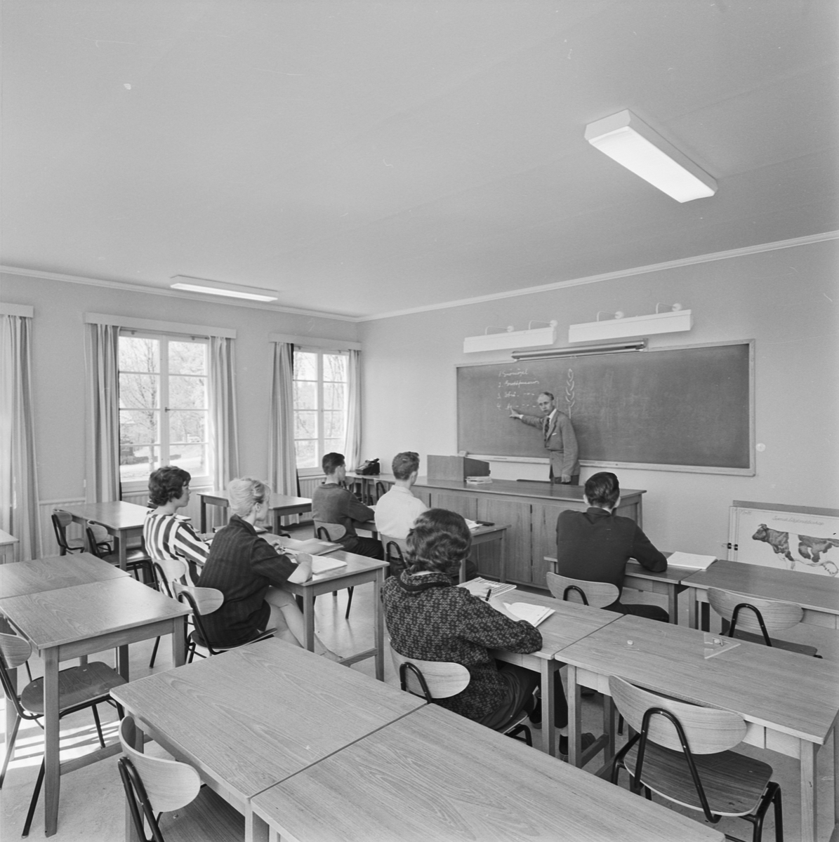 Lantbrukshögskolan, Uppsala 1963