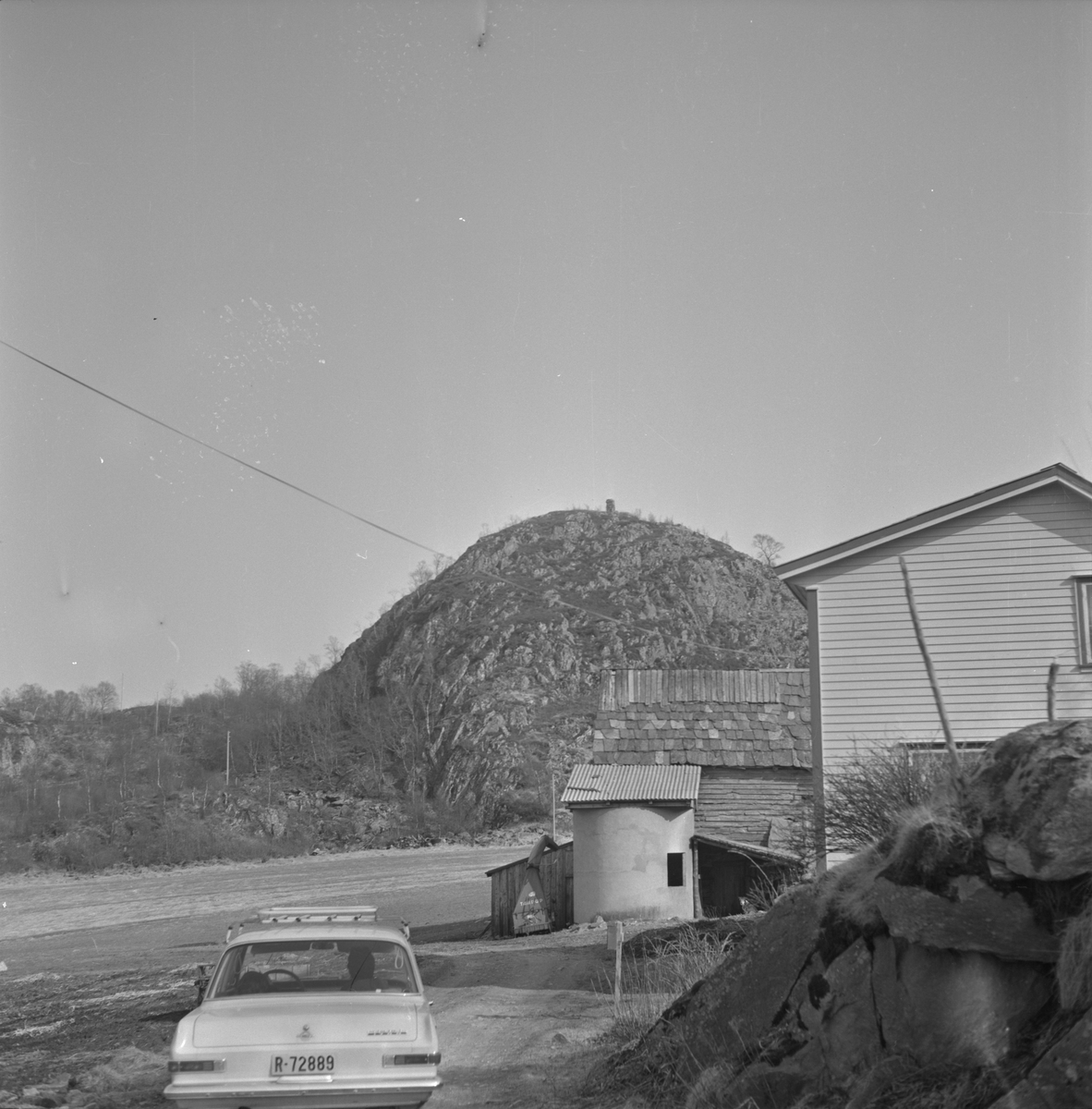 Steinslandssåta i Bjoa sett mot nordaust, 1978.