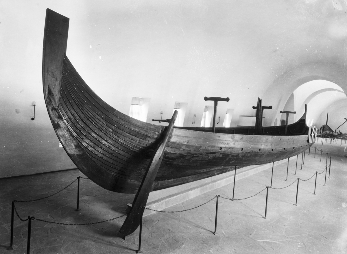 Skipene på Vikingskipmuseet på Bygdøy