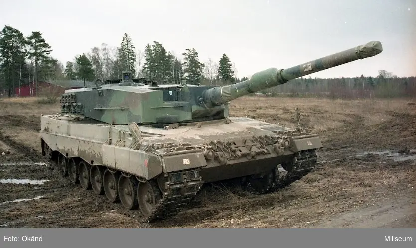 Stridsvagn 121 (Strv 121), Leopard. - Miliseum / DigitaltMuseum