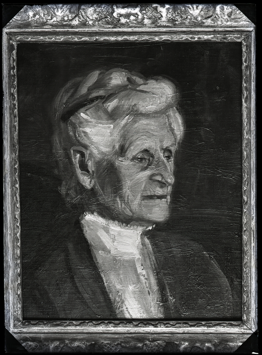 Konst, Västerås. Porträtt målat av Birgit Hygrell.