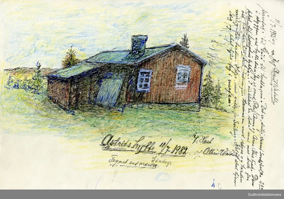 Astrids hytte, Gålå