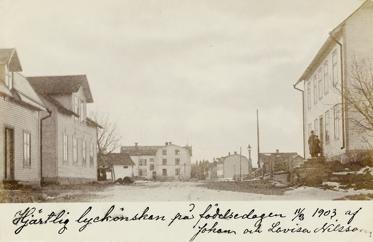 Väg/gata, Åseda (?), 1903.