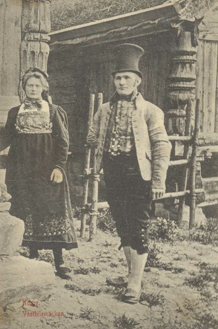 Folkedrakt - til Bryllup i 1905.
