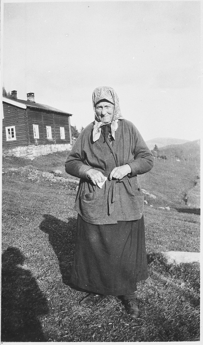 Guri Hagen. Nerdalsskogen, ca. 1930.