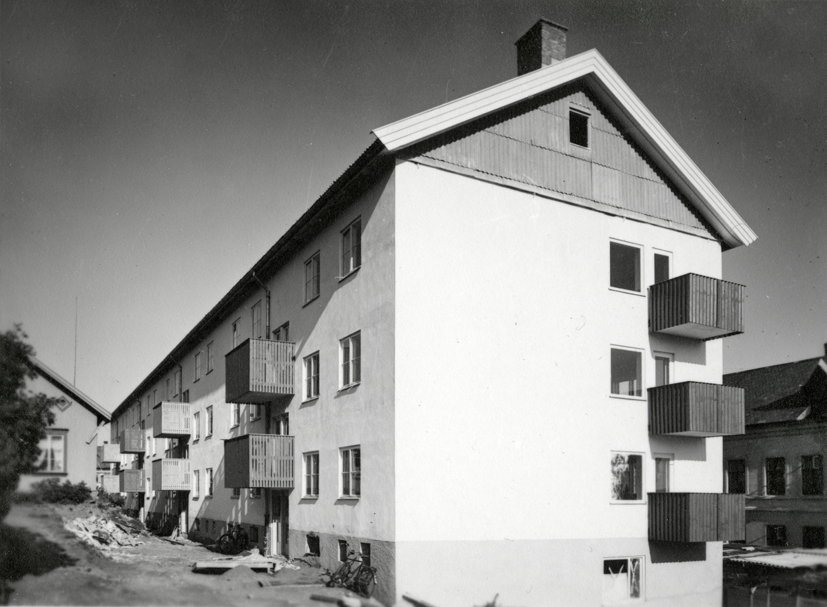 Blokker bygges i Tordenskjoldsgate 1952