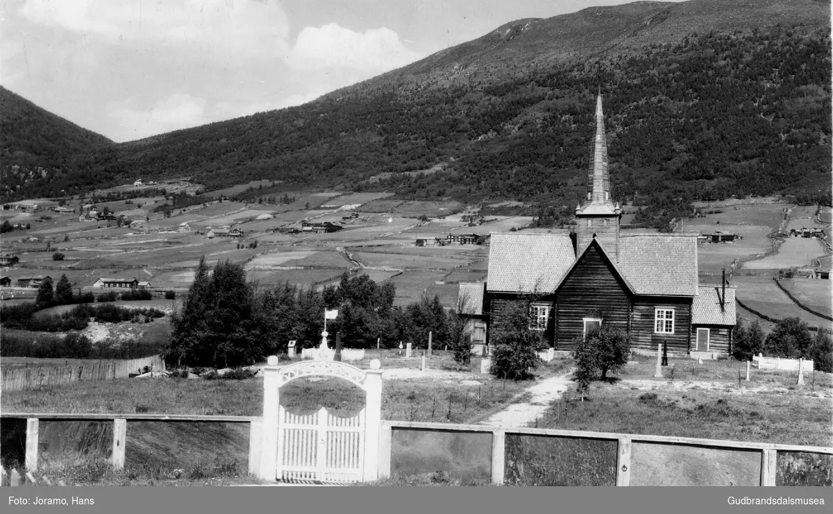 Skjåk kyrkje ca. 1937