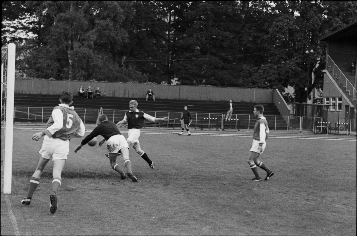 Fotbollsmatch, Uppsala 1963
