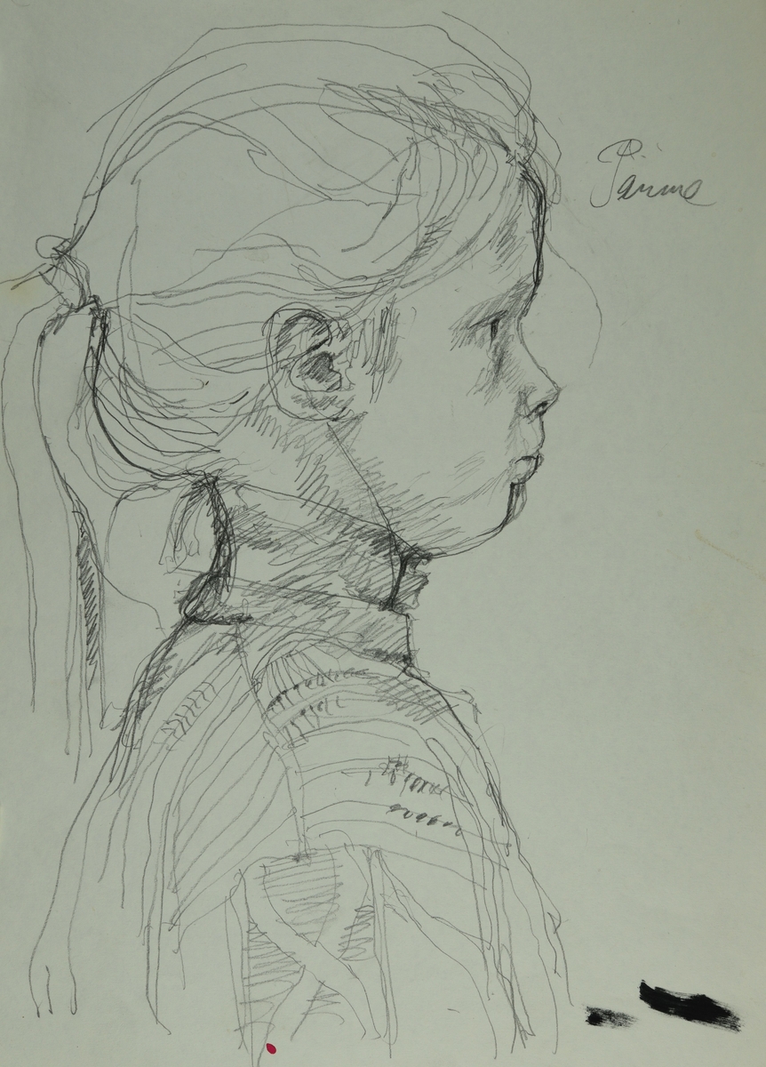Portrett av ei ung jente