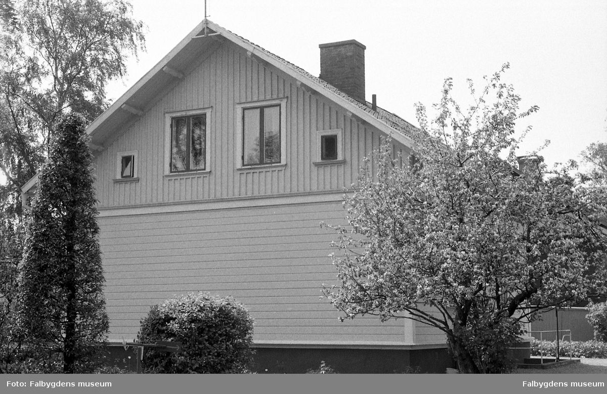 Byggnadsinventering 1972. Tegnérgatan, stä 550, östra gaveln.