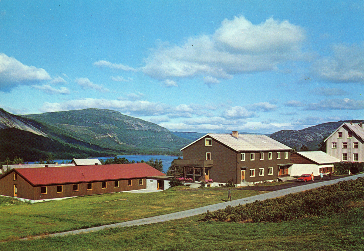Postkort av Foldsæ landbruksskule, Fyresdal