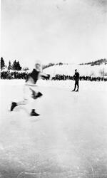 Erna Andersen Kalvsjøtjernet vinteren 1927/28