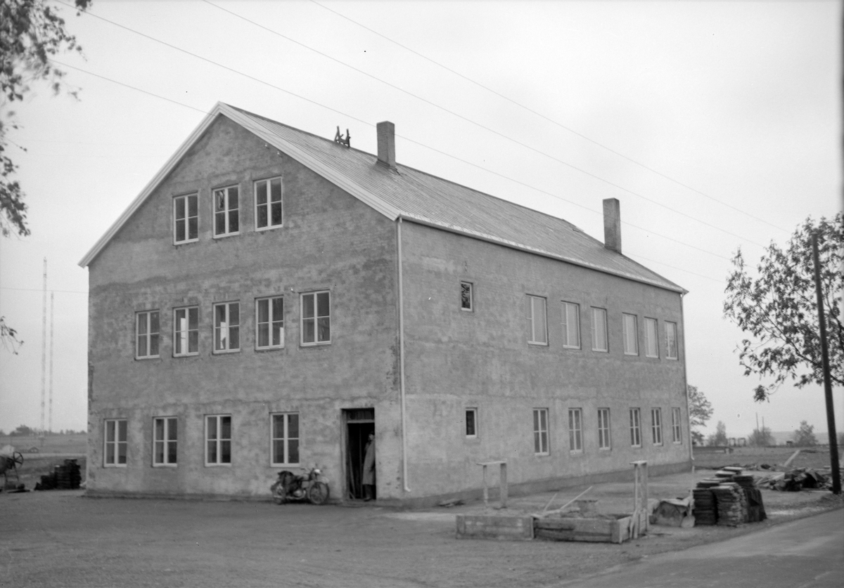 Sør-Trøndelag fylkesarbeidsskole under bygging