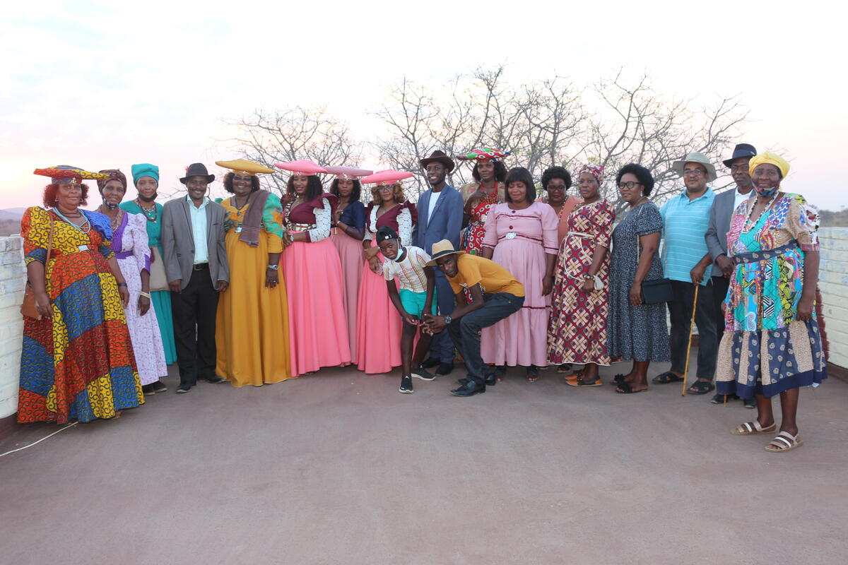 Photo from Cultural Village in Tsumeb. Celebration of Heritage Week in 2021. Photo: Asino WN (Foto/Photo)