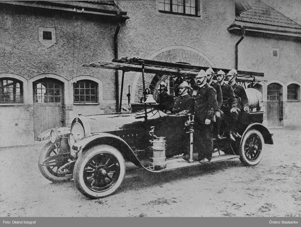 Örebros första brandbil