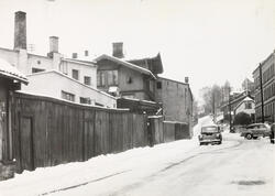 Konows gate mot Ekebergbakken, oktober 1954.