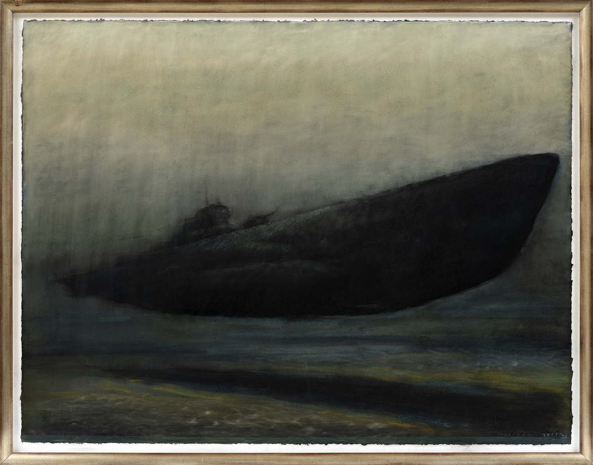 U-båt IV [Pastell]