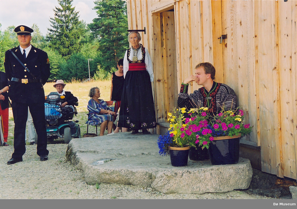14 bilde frå prinsesse Märtha Louises besøk i Bø, med opning  av Telemarksfestivalen.