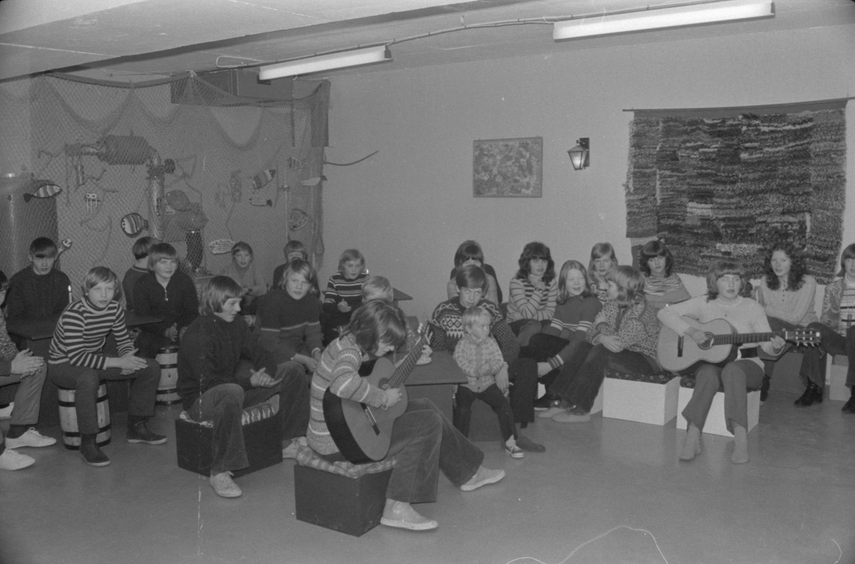 Helleland skole, ca. 1972.