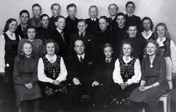 Framhaldsskulen på Fredheim 1947/48