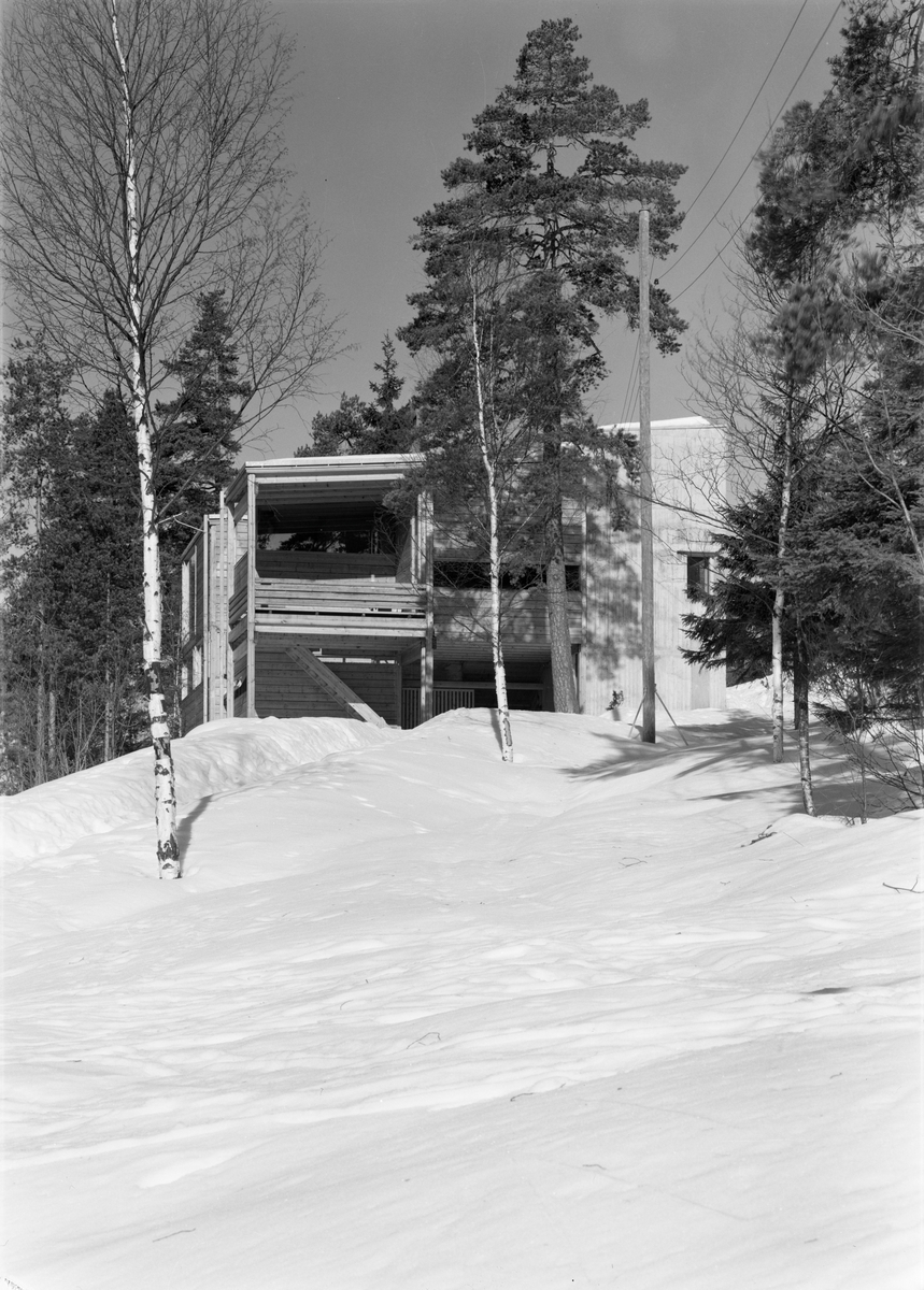 Kjell Lunds eget hus.