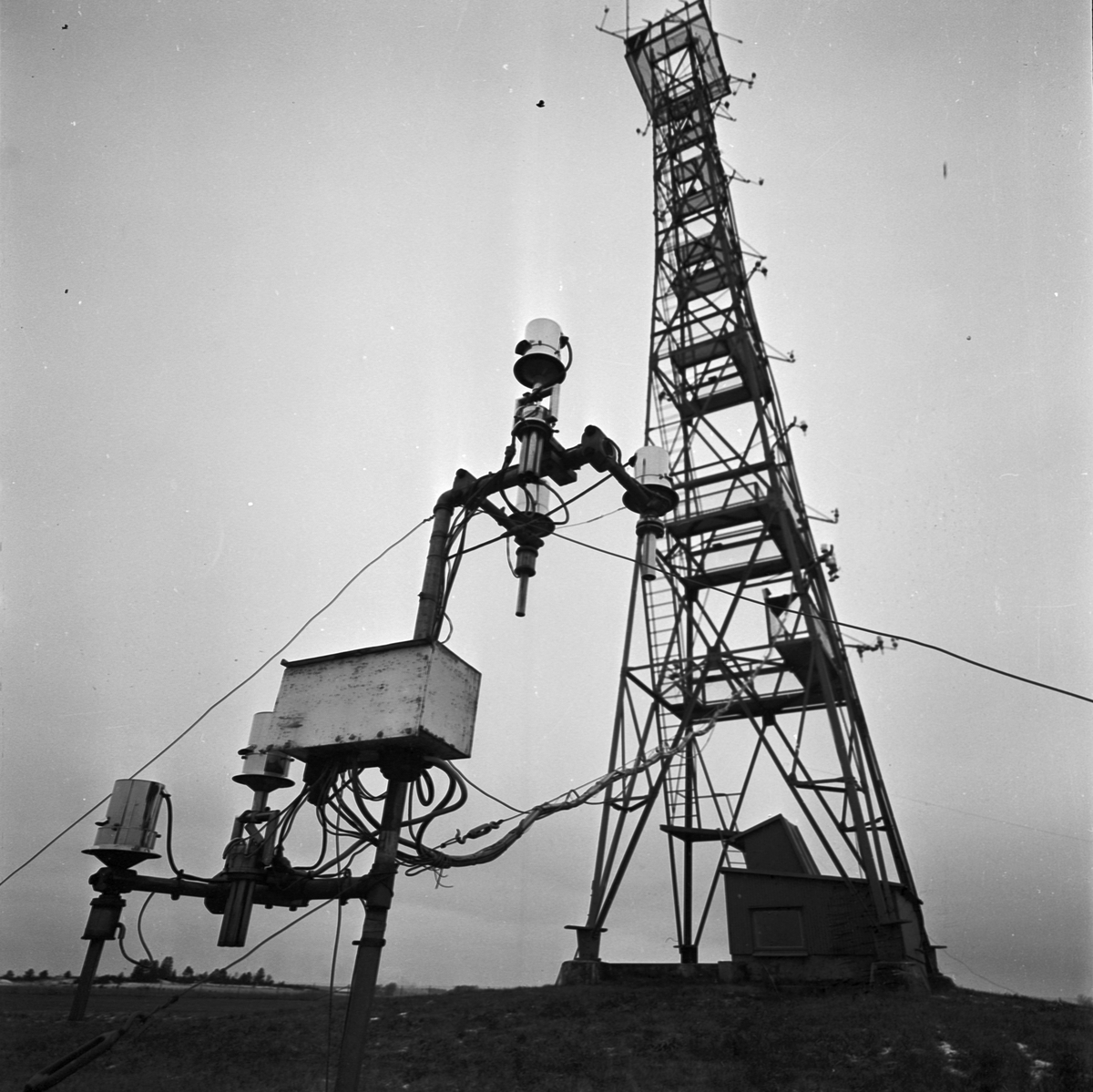 Meteorologiska institutionen, Marstaobservatoriet, Uppsala 1957