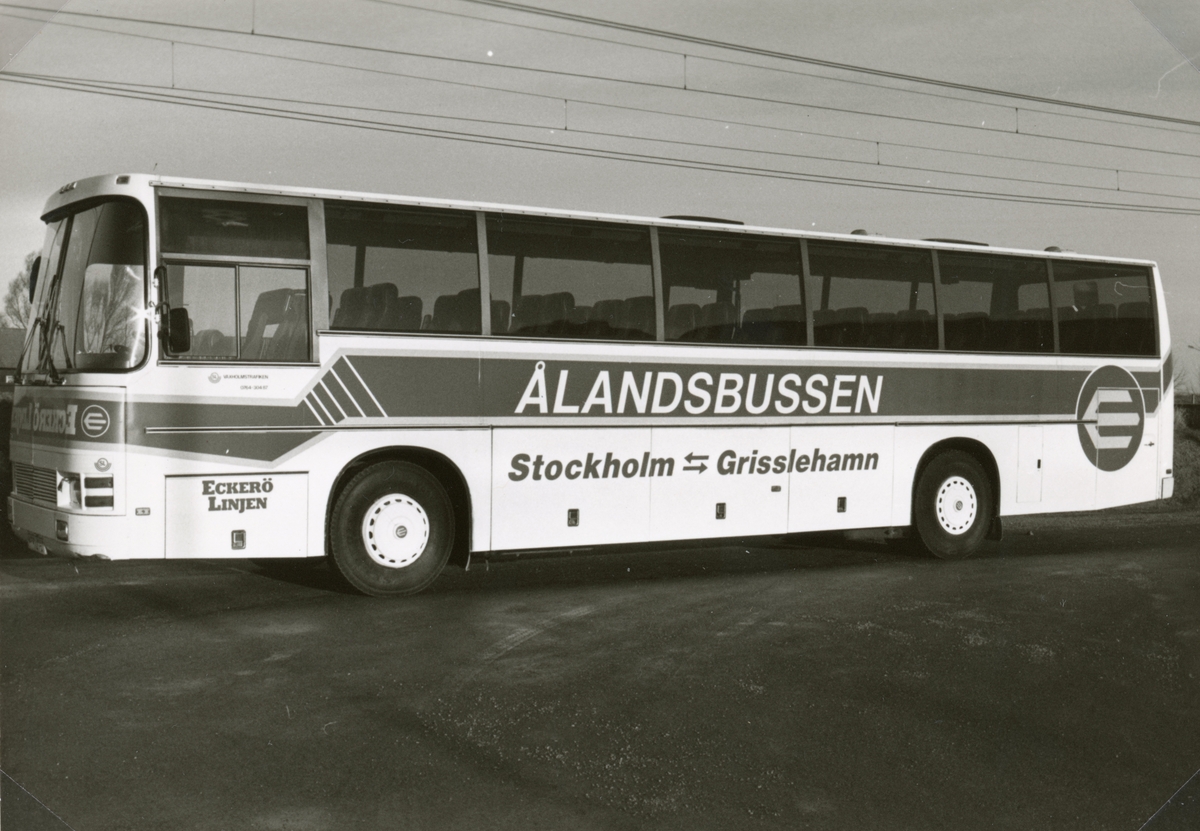 Ålandsbussen, Eckerö linjen - Linköpings stadsarkiv / DigitaltMuseum