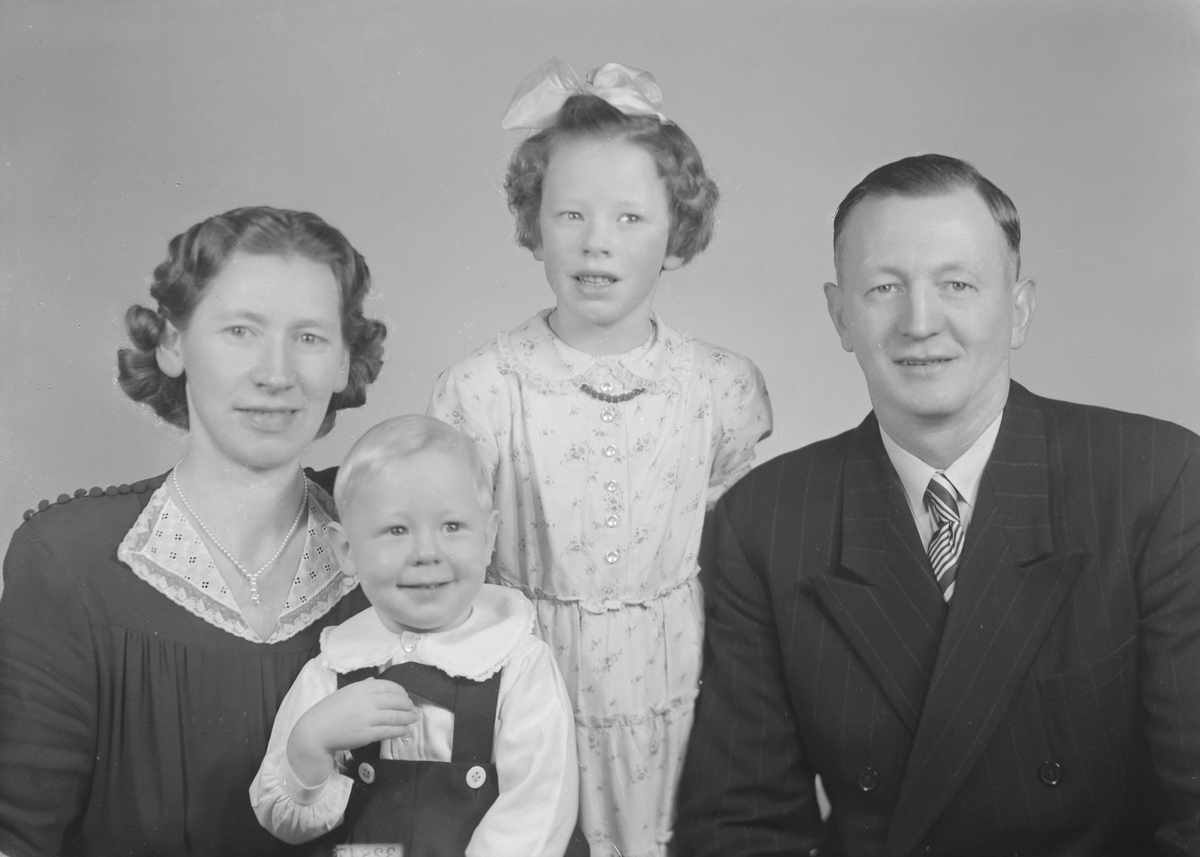 Arne Østrem med familie